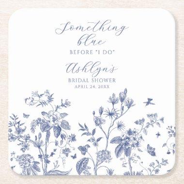 Something Blue  Paper Coaster