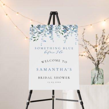 Something Blue Bridal Shower Wisteria Welcome Sign