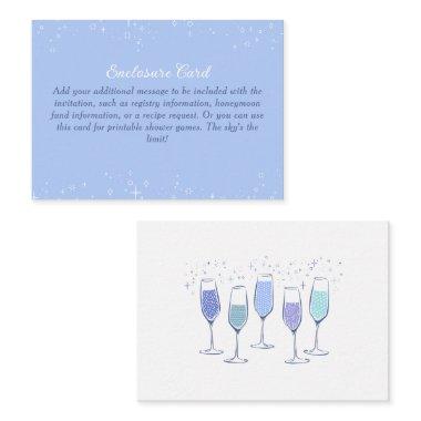 Something Blue Champagne  Enclosure
