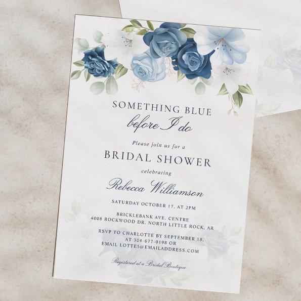 Something Blue Floral Before I Do