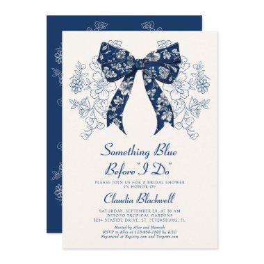 Something Blue French Bow Coquette