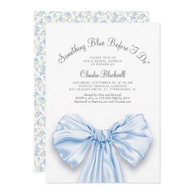 Something Blue French Bow Coquette