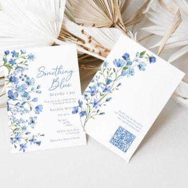 Something Blue Wildflower Qr Code