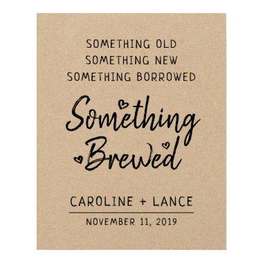 Something Borrowed, Something Brewed Bridal Shower Poster