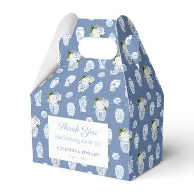 Something Old New Borrowed Blue Wedding Shower Favor Boxes