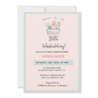 'Soon to be Whisked Away' Bridal Shower Invitations