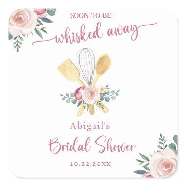 SOON TO BE WHISKED AWAY  SQUARE STICKER