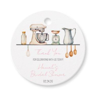 Soon-to-be Whisked Away! Kitchen  Favor Tags