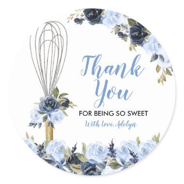 Soon to be Whisked Away Thank You for being here Classic Round Sticker