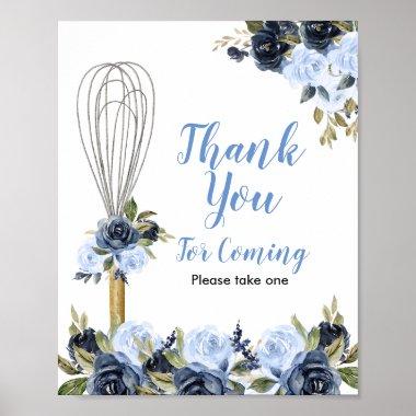 Soon to be Whisked Bridal Thank you for coming Pos Poster