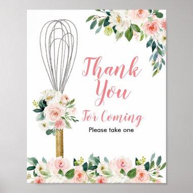 Soon to be Whisked Bridal Thank you for coming Poster