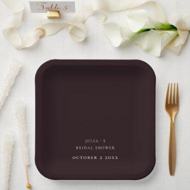 Sophia Clasic Elegant  Paper Plates