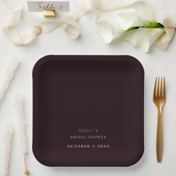 Sophia Clasic Elegant  Paper Plates