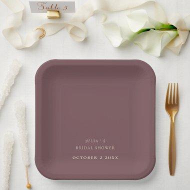 Sophia Clasic Elegant  Paper Plates