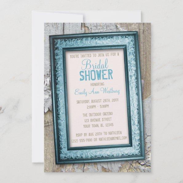 Southern Country Rustic Bridal Shower Invitations