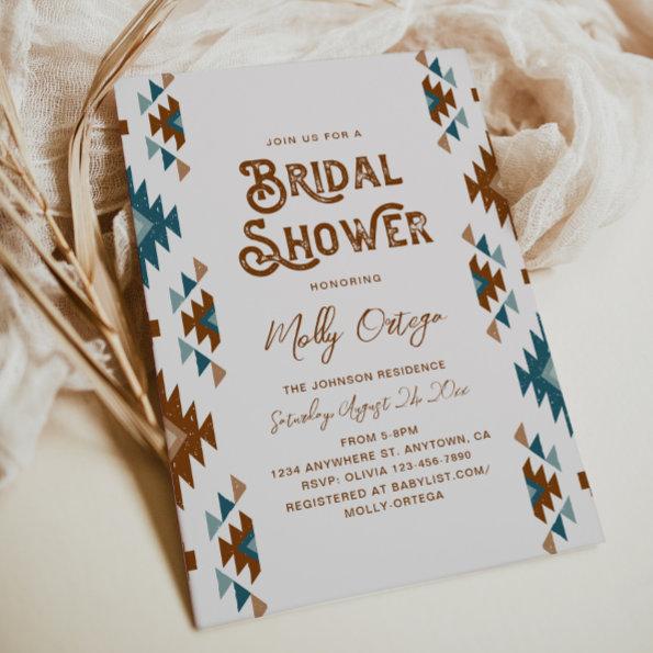 Southwest Bridal Shower Invitations | Western