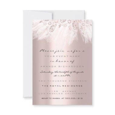 Spark Dress Rose Gold  Wedding Gray
