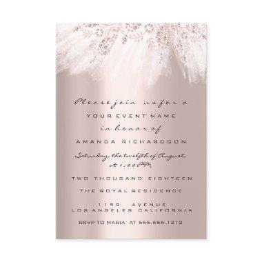 Spark Dress Rose Gold  Wedding