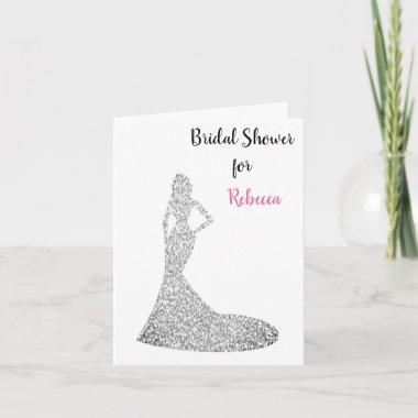 Sparkle and Shine Bridal Shower Invitations