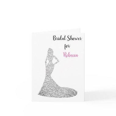 Sparkle and Shine Bridal Shower Invitations