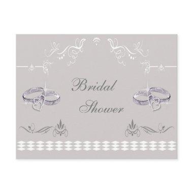 Sparkly Wedding Bands & Hearts