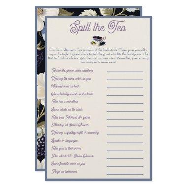 Spill the Tea:  Mix and Mingle Game