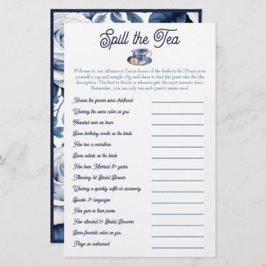 Spill the Tea: Bridal Shower Mix and Mingle Game