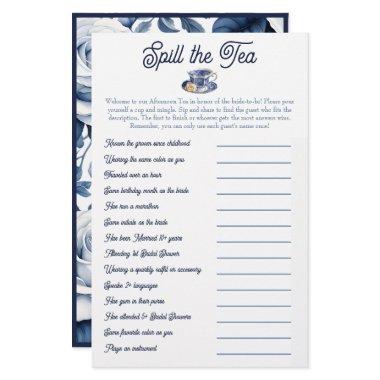 Spill the Tea:  Mix and Mingle Game