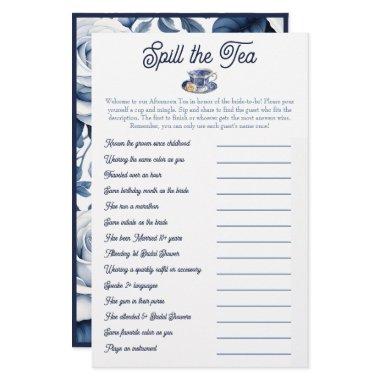 Spill the Tea: Bridal Shower Mix and Mingle Game