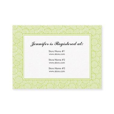 Spiral Registry  - 3.5" x 2.5"