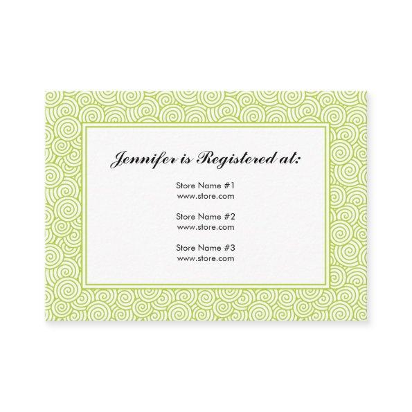 Spiral Registry  - 3.5" x 2.5"