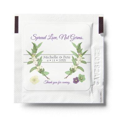 Spread Love, Not Germs Hand Sanitizer Packet