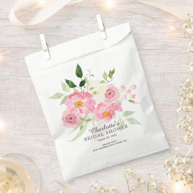 Spring Blossom Floral Bridal Shower Favor Bag