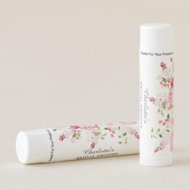 Spring Blossoms Floral Bridal Shower Lip Balm