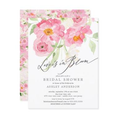 Spring Blossoms Love Is In Bloom Invitations