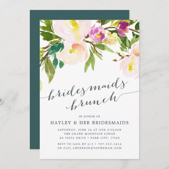 Spring Blush | Bridesmaids Brunch Invitations