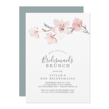 Spring Cherry Blossom Bridesmaids Brunch