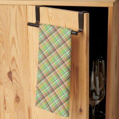 Spring Fling Green Kitchen Towel