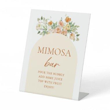 Spring Floral Bridal Shower Mimosa Bar Sign