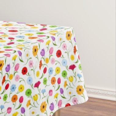 Spring Floral Tablecover Tablecloth