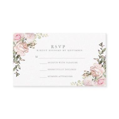 Spring Floral Watercolor RSVP Enclosure