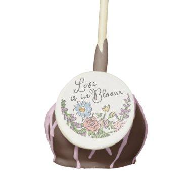 Spring Garden Party Pastel Floral  Cake Pops