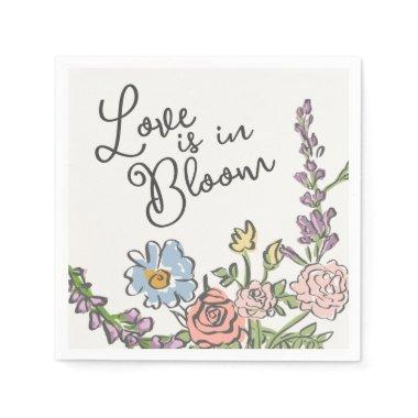 Spring Garden Party Pastel Floral  Napkins
