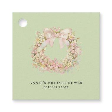 Spring Glow Pastel Blossoms Wedd.  Favor Tags