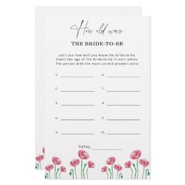 Spring Summer How old was the bride to be