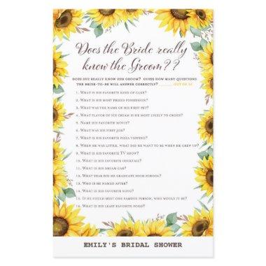 Spring Sunflower  Game PRINTED