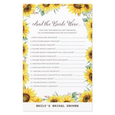 Spring Sunflower  Game PRINTED