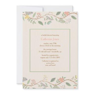 Spring Vines Invitations