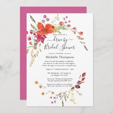 Spring Wild Flower Drive by Bridal or Baby Shower Invitations
