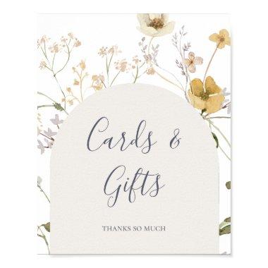 Spring Wildflower | White  and Gifts Sign